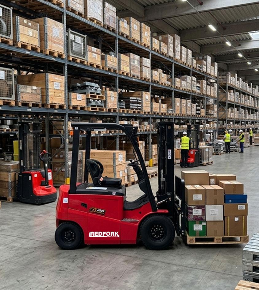 Autoelevador en Industria