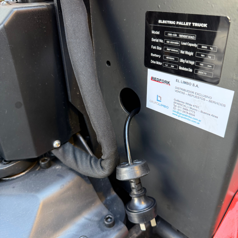 Hidráulica Eléctrica Ancha - 2.000 kgs - Grupo Limbo